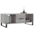 vidaXL Konferenčný stolík sivý sonoma 102x50x40cm kompozitné drevo
