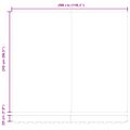 vidaXL Ručne zaťahovacia markíza vínová 300x250 cm