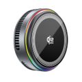 XO wireless inductive charger QI2.2 CX043 magnetic gray with LED and cooling