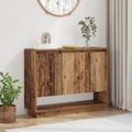 vidaXL Servírovacia skriňa Staré drevo 97 x 29 x 75 cm