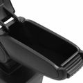 vidaXL Lakťová opierka do auta čierna 17x40x(31-49) cm ABS