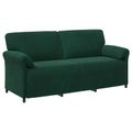 vidaXL 3-miestna pohovka Tmavozelená 198 x 83 x 95 cm Zamat