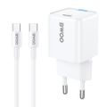 Nabíjačka BWOO GaN PD 30W so vstupom USB-C 1x, 60W kábel USB-C 2A biela