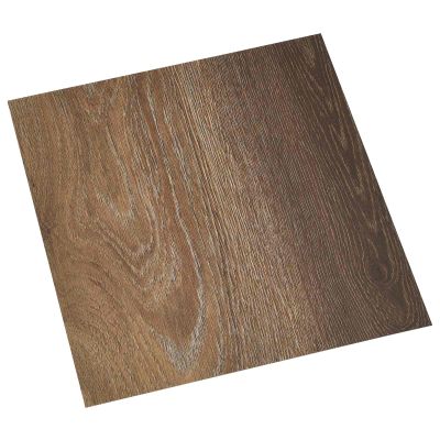 vidaXL Samo-lepiace podlahové dosky 30,5 x 30,5 cm 20 pcs PVC Hnedá