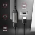 AXAGON RVC-HI2M, USB-C -> HDMI 2.0a redukcia / adaptérov, 4K/60Hz HDR10 Kábel, USB-C (M) na HDMI 2.0a (F), 4K, 60Hz, 0,25m, čierny