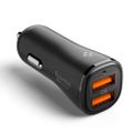 Spigen Essential EV302 2-Port 30W Nabíjačka do auta čierna