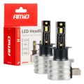 LED žiarovky hlavného svietenia H3 H-mini Series AMiO-03330