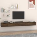 vidaXL Nástenné skrinky 2 ks hnedý dub 102x30x20 cm spracované drevo