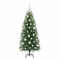 vidaXL Umelý vianočný stromček Zelená 120 cm PE a PVC
