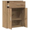 vidaXL Servírovacia skriňa Remeselný dub 60 x 30 x 84 cm