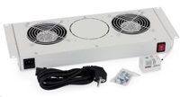 TRITON Ventilačná jednotka horná (spodná) pre RBA-A6, RUA, 2 ventilátory, 230V/30W, termostat, šedá