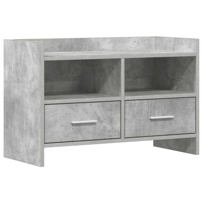 vidaXL TV skrinka 71,5 x 33 x 47 cm Betónovo sivá Kompozitné drevo