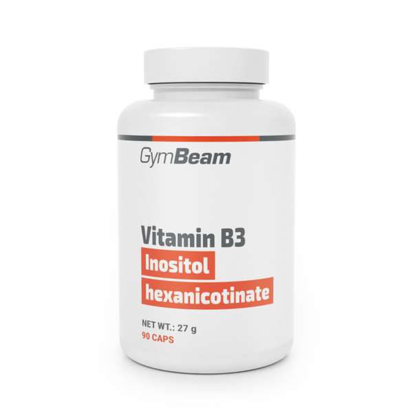 Flush-free Niacín (Vitamín B3) - GymBeam