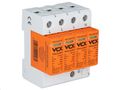 Prepäťová ochrana VCX L2-4-B+C AC trieda T1T2 (B+C) 4P 8kA