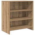 vidaXL Servírovacia skriňa Hnedá 70 x 41 x 75 cm Kompozitné drevo