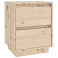 vidaXL Nočný stolík 40x35x50 cm masívne borovicové drevo