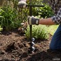 Zemná vŕtačka 200mm s rukoväťou a 9 m oceľovou predlžovacou rúrkou