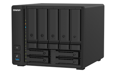 QNAP TS-932PX-4G (1,7GHz / 4GB RAM / 5x 3,5 ''+ 4x 2,5'' SATA / 2x 2,5GbE / 2x 10G SFP+ / 3x USB 3.2)