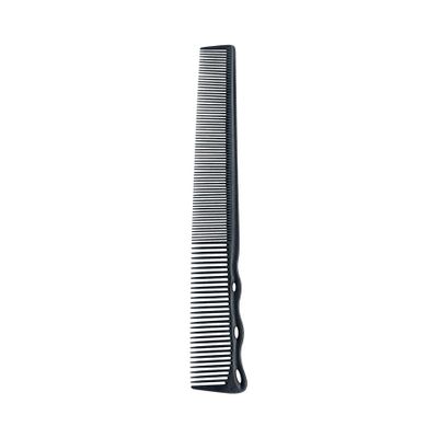 Zužujúci sa hrebeň Y.S. PARK Barber comb YS-252 - čierny