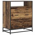 vidaXL Zásuvkový kabinet 4-Šuplík Staré drevo 70 x 41 x 83,5 cm