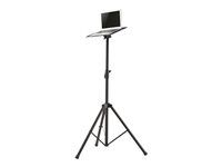 Stojan - pre LCD displej / notebook / projektor - čierna - veľkosť obrazovky: 10"-32" - podlahové prevedenie