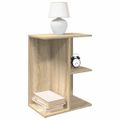 vidaXL Nočné stolíky 2 ks dub sonoma 46,5x29x61 kompozitné drevo