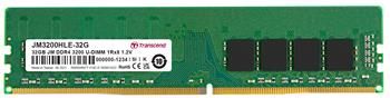 Transcend pamäť 32GB DDR4 3200 U-DIMM (JetRam) 2Rx8 CL22