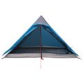 vidaXL Stan na batohovanie 222 x 85 x 125 cm Modrá