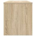 vidaXL TV skrinka 100 x 35 x 40 cm Sonoma dub Kompozitné drevo