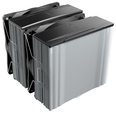 Be quiet! chladič CPU PURE ROCK PRO 3 / 2x120mm PWM fan / 6xheatpipe / strieborný Chladič, pre CPU, pre Intel i AMD, socket 1851, 1700, 1200, 1150, 1151, 1155, AM5, AM4, 250W TDP, 2× 120mm ventilátor, 6 heatpipe