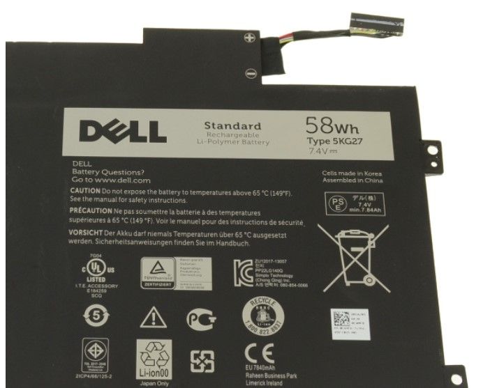 Dell Baterie 4-cell 58W/HR LI-ION Inspiron 7437 Dell Baterie 4-cell 58W/HR LI-ION pro Inspiron 7437