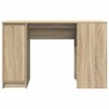 vidaXL Stôl dub sonoma 120x42x76 cm kompozitné drevo