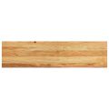 vidaXL Okenný parapet 2 ks svetlohnedá 100x30x2 cm dubový masív