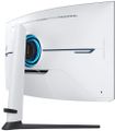 Samsung Odyssey G8 Neo/G85NB/32"/VA/4K UHD/240Hz/1ms/Blck-White/2R LED monitor, herní, prohnutý, 31,5", VA, 3840×2160, 16:9, 240Hz, 1ms, 350cd/m2, DisplayPort, 2× HDMI, 2× USB, VESA, PIVOT, en. tr