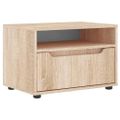 vidaXL TV skrinka "VISNES" Dub sonoma 60x40x38 cm Konštrukčné drevo