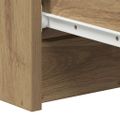 VidaXL Príborník Artisan Dub 60x35x98,5 cm Konštrukčné drevo