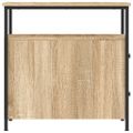 vidaXL Nočný stolík dub sonoma 30x60x60 cm kompozitné drevo