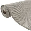 vidaXL Behúň na koberce sisalový vzhľad platina 80x250 cm