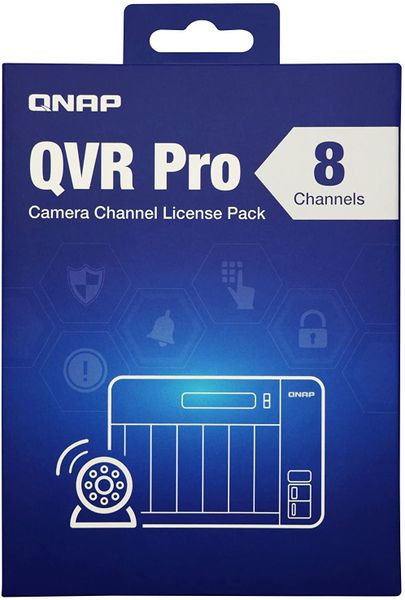 QNAP LIC-SW-QVRPRO-8CH-EI - QVR Pro licencie pre 8 ďalších kamier