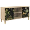 vidaXL TV skrinka RHENEN 102 x 33 x 50 cm Sonoma Kompozitné drevo