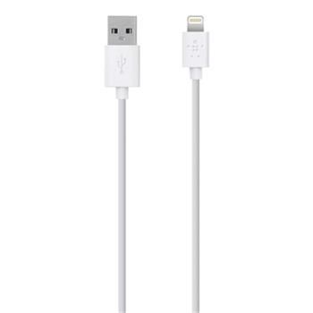 BELKIN Synchronizačný Lightning kábel 1,2m, biely
