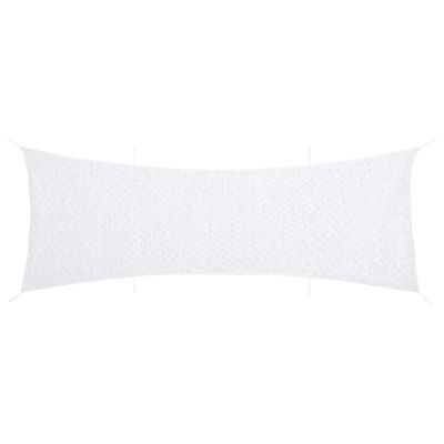 vidaXL Maskovacia sieť s úložným vreckom 753x199 cm biela