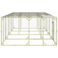 vidaXL Kurník 800x400x200 cm impregnovaná masívna borovica