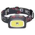 Čeľovka EMOS P3531 CREE LED + COB LED, 330 lm, 65 m, 3× AAA