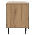 vidaXL Nočný stolík Dub artisan 62 x 34,5 x 49,5 cm Kompozitné drevo