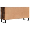 vidaXL TV skrinka dymový dub 103,5x30x50 cm spracované drevo