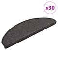 vidaXL Samolepiace nášľapy na schody vzhľad sisalu 30 ks 65x21x4 cm