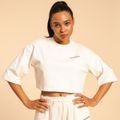 Dámske tričko Cropped Serenity Ivory - BeastPink, veľkosť L, veľkosť oblečenia L