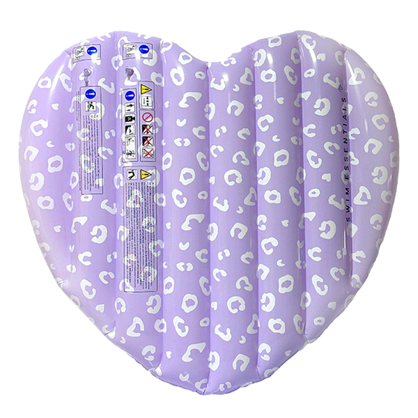 Nafukovačka Srdce Lila Leopard