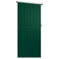 vidaXL Záhradný domček zelený 180,5x97x209,5 cm pozinkovaná oceľ